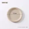 Prato Descartável Prato para Churrasco 35cm Espessado Polpa de Cana de Açúcar Extra Grande Talheres Prato Longo Quadrado Prato Degradável