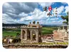 Imán de Refrigerador de Vidrio Paisaje de Jianshui Ojo de Manantial del Pozo Antiguo de Jianshui Paisaje Gráfico Souvenir Cultural Creativo Imán Regalo para el Hogar