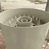 Separador de Resíduos de Peixe para Aquicultura de Alta Densidade com Recirculação, Tratamento de Esgoto de Resíduos de Peixe, Descarga de Esgoto de Tanque de Peixe, Tanque de Sedimentação de Fluxo Vertical de PP