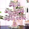 Casa del Árbol de Manzana de Cristal Regalo de Inauguración Decoración de Árbol de Cristal Adornos Esenciales Regalos de Inauguración Práctico