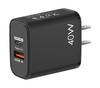 Nuevo cargador rápido PD25W de protocolo completo interfaz Tipo C certificación CE adaptación estándar europeo Huawei Android transfronterizo