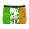 Roupa Íntima Masculina Série São Patrício Europeia e Americana Transfronteiriça Boxer Brief Casual Masculino com Estampa Digital 3D