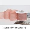 En stock kapok cola de pez hilo gasa cinta hilo plisado mate con accesorios para el cabello lazo hecho a mano diy floral