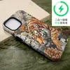 Venda Direta de Fábrica Capa de Celular Tigre Masculina para Apple 16 Pro Max, Textura Fosca com Película Magnética para iPhone 17