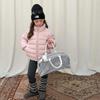 Familiar, Estilo Padre-Hijo Trazable Chaqueta de Plumas con Cuello Alto, Impermeable Resistente para Niños Nuevo Estándar Nacional 90% Plumas de Pato Blanco Abrigo, Moderno