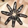 Zapatos Planos de Piel Suave con Punta Fina para Mujer Temporada Primavera y Otoño 2026 Suela Suave Cómodos No Cansan Zapatos de Trabajo Negros Profesionales