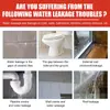 Jaysuing Pegamento Transparente Impermeable Techo Baño Cocina Pared Impermeable Sin Ladrillos Recubrimiento a Prueba de Fugas
