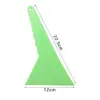 Raspador de Película para Ventanas Transfronterizo, Raspador de Película Triangular de Base Estrecha, Adecuado para Parabrisas de Automóviles/Camiones