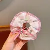 Goma para el pelo casual estilo coreano para mujer, pasador de lazo de alta gama, alta elasticidad, banda de goma duradera, lindo accesorio para el cabello