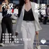 Cinturón de Cuero Genuino para Mujer Incrustado con Diamantes, Piel de Vaca, para Pantalones Casuales, Traje, Suéter, Cinturón Elástico Ajustable para Mujer, Dropshipping Transfronterizo