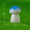 Terrario de musgo, jungla miniatura creativa con hongos simulados, jardinería bonsái, decoraciones de paisajismo DIY, adornos pequeños