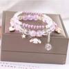 Pulsera Estudiante Pulsera Wholesale Pulsera Infantil Con Cuentas Cristal Femenina Linda Estudiante BFF Niña Moda Princesa