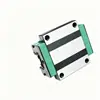Deslizadores de trilho guia linear intercambiáveis HGH HGW deslizadores de quatro flanges trilhos guia lineares HGR suporte emenda