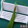 Borla Larga con Cuentas Flecos Traje Antiguo Accesorio Hanfu Borla Colgante Colgante de Borla Guqin Fábrica