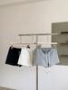 Shorts Deportivos para Mujer Verano 2025 Nuevo Estilo Coreano Casual Adelgazantes Combinan con Todo Color Sólido Pequeño Cintura Alta Pierna Ancha