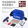 Bolsa cruzada de hombro horizontal de color sólido al por mayor de fábrica con impresión de LOGOTIPO bolsa de viaje deportiva se venderá bolsa de regalo