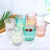 Copo de Gelo Estilo Japonês Copo de Água Doméstico Copo de Vidro de Alto Valor para o Verão Gradiente para Bebidas Leite Café Chá