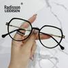 Óculos Radisson New Fashion TR90 anti-luz azul lisos armação de óculos para cross-border armação de óculos de moda para homens e mulheres 9723