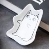 Comestibles Japoneses Plato para Incienso de Animales Soporte para Incienso Plato Insertador de Incienso Plato de Cerámica para Aceite Platos Adornos Hogar Creativo