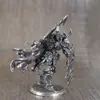 Figuras de Soldado de Cobre Sólido Estilo Antigo, Pequenos Brinquedos de Soldado com Espadas, Escudos e Flechas, Peças para Jogos de Tabuleiro, Decoração de Casa