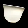 Taza de Agua de Cerámica Blanca Pura Creativa sin Asa al por Mayor Taza de Café para el Hogar Taza de Té de Hotel Souvenir con Logo Personalizado