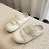 Novo Estilo Roupa de Exterior Sandálias de Verão Estilo Birkenstock com Design Slip-On, Fechamento em Velcro, Couro Sintético, Versátil Estilo Francês 2026