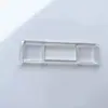 Gancho Transparente Sem Marcas Acessórios de Plástico Sem Furos Porta-Retrato Unha Gancho de Encaixe Duplo Gancho Adesivo Forte Acessórios de Fivela Macho-Fêmea