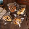 Bolsas Transparentes para Empaquetar Pan, Bolsas para Donas Bagels, Bolsas Pequeñas para Comida, Bolsas de Empaque Autoadhesivas, Bolsas de Empaque Autocierre para Horneado al por Mayor