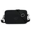 2023 Nova bolsa de tecido Oxford feminina com múltiplos compartimentos bolsa mensageira casual logo simples bolsa de ombro feminina
