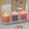 Caixa de Presente Criativa Vela de Aromaterapia Cubo Mágico suit Aroma Presente de Aniversário Vela de Atmosfera de Natal Presente para Mãos