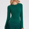 Ropa de Yoga para Otoño e Invierno Camiseta de Fitness de Manga Larga para Mujer con Sensación de Piel Tono Natural Top Deportivo para Entrenamiento Pilates Adelgazante Running