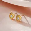 Pendientes Pequeños Creativos de Manzana para Mujer, Pendientes Sencillos, Frescos, Lindos, Moda Estilo Pastoral para el Día a Día Venta al por Mayor