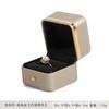 Caja de Anillo de Gama Alta con Borde Dorado Caja de Empaque para Joyería de Piel Sintética Caja para Pulsera Caja para Pulsera y Collar Caja para Joyería Caja de Empaque para Joyería Caja de Regalo