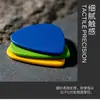 Púas de guitarra hechas de material ABS, púas para dedos, se pueden imprimir con logotipos, el fabricante ofrece púas de guitarra de colores mezclados