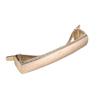 Hebilla decorativa de 36 mm de largo hebilla larga para ropa y zapatos hebilla de pasador accesorios de flor para equipaje y zapatos accesorios con signo de pies fábrica de 40 años