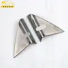 Adecuado para Cubierta de Altavoz Triangular Delantero Changan 26 Azul Profundo S07, Pegatina de Panel Decorativo, Accesorios de Interior, Suministros Automotrices
