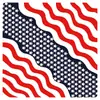 Bandana de Algodão Europeia e Americana Hip-Hop Moda de Rua Personalidade Bandeira Punk Ciclismo Esportes Lenço de Cabeça