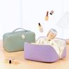 Sun equipaje Amazon para cuero PU pequeño cuadrado gran capacidad viaje bolsa de cosméticos bolsa de transporte multifuncional fábrica