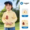 Roupas de Outono Primavera e Outono Camisas para Meninos Roupas para Crianças Meninas Tops para Bebês Roupas para Crianças 2025 Novas Camisas de Manga Longa para Crianças Bebê
