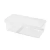 Bote Transparente Sellado Caja de Almacenamiento para Granos y Cereales Cocina Snacks Té Conservación de Frescura Frasco de Almacenamiento Plástico