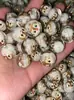 Nuevas Cuentas Redondas de Dibujos Animados Anime con Agujeros Rectos para Cadena de Teléfono, Llavero, Cadena de Bolso, Accesorios para Llavero