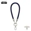 Cordón de Teléfono Móvil de Gama Alta Correa Resistente de 6 mm para Cuello Cruzado Ajustable Exterior Anti-Pérdida Exquisita Cuerda Tejida para Muñeca