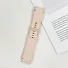 Adecuado para Samsung Galaxy Watch7 Correa de Hebilla de Color con Puntada Ondulada Correa de Reloj de Silicona Watchfe/456