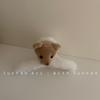 Pinza para el pelo de oso de amor de pelo de borla INS coreano Otoño e Invierno Pinza de tiburón para la parte posterior de la cabeza Pinza para el pelo de temperamento para salir Accesorios para el cabello