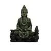 Tanque de Peces Feng Shui Paisajismo Serie de Estatuas de Buda Antiguo Zen Acuario Rocas Decorativas de Resina Estatua de Roca Adornos de Ensueño Set