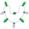 Cool Lyster St. Patrick 7 Luz Big Bulb Irish Festival Colar Luminoso