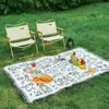 Alfombrilla de Picnic Gato de la Suerte Americano al Aire Libre Transfronteriza Cubierta Completa de una Pieza para Tienda de Campaña Mantel Manta Decorativa Cojín para Césped