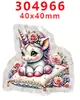 Accesorios Acrílicos de Dibujos Animados con Purpurina Accesorios de Joyería DIY de Resina Parche Pasador Pasador Gt-Rb-304832