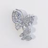 Broche Nuevo Estilo Coreano Corsage de Pedrería Aleación Galvanizada con Preservación del Color Accesorios para Ropa de Mujer Fabricante Broche Hecho a Mano Transfronterizo