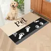 Tapete para Comida de Mascotas Temu Transfronterizo de Tierra de Diatomeas Impermeable Antideslizante para Perros y Gatos Resistente a la Suciedad y Fácil de Limpiar